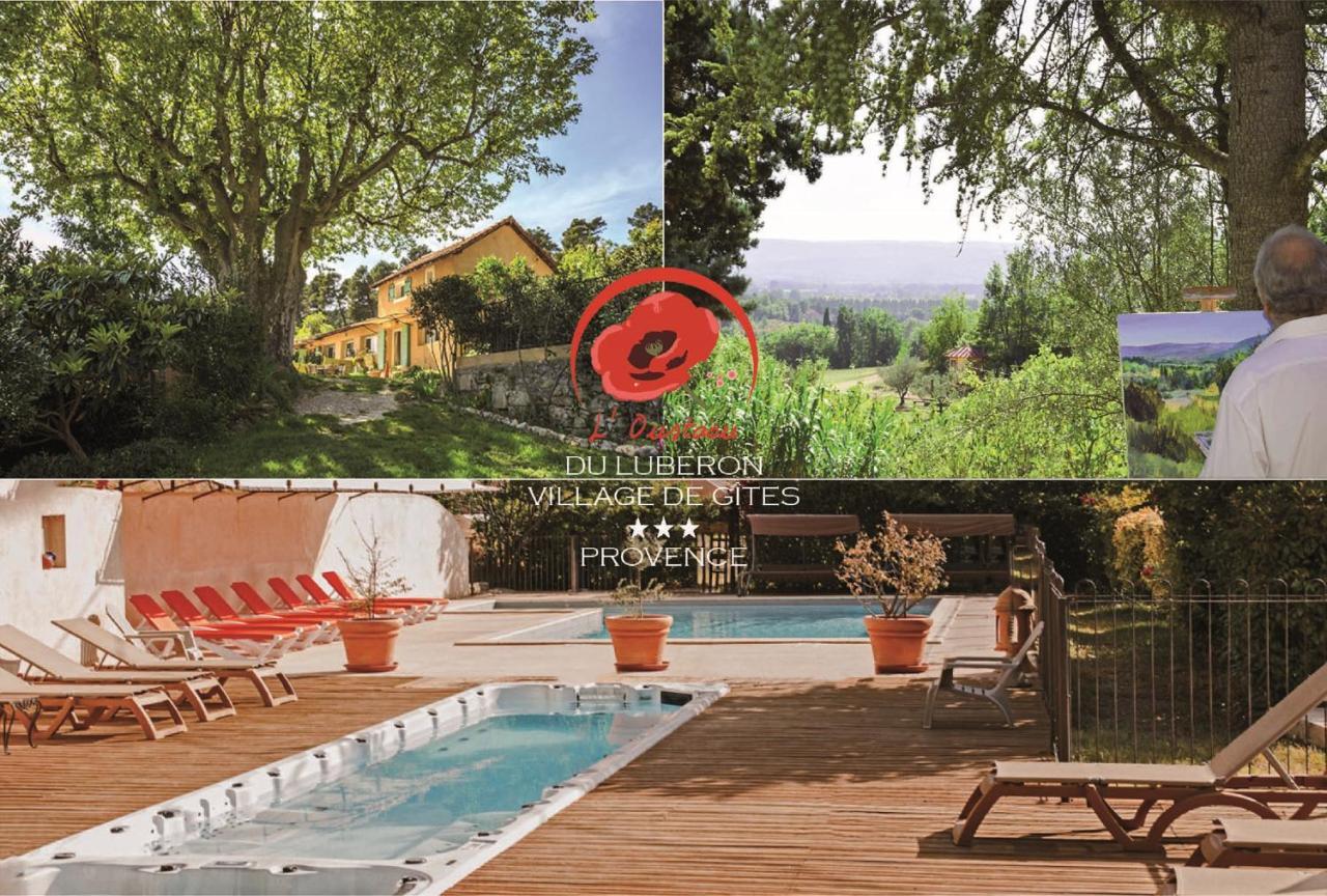 L'Oustaou Du Luberon Et Spa Villelaure Ngoại thất bức ảnh